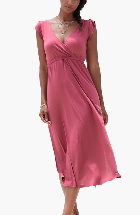 Women's Side Slit Maxi Dress