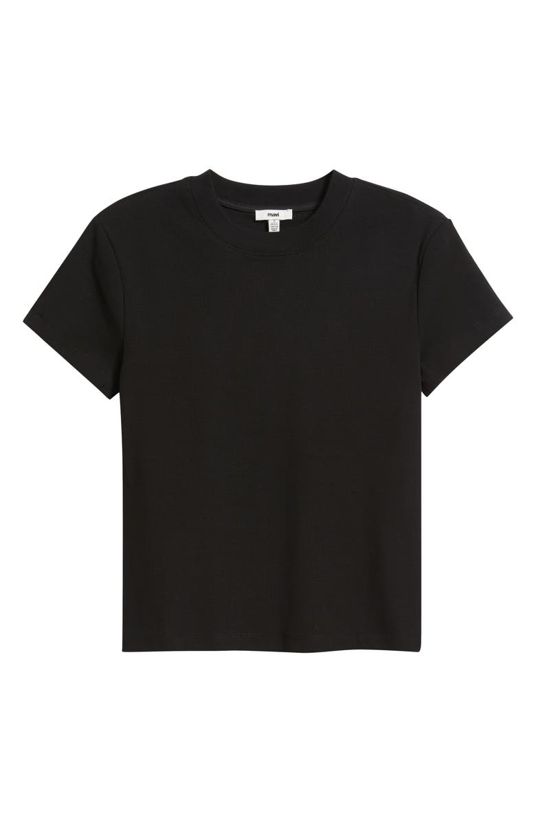 Mavi Jeans Slim Fit Stretch Cotton T-Shirt, Alternate, color, Black