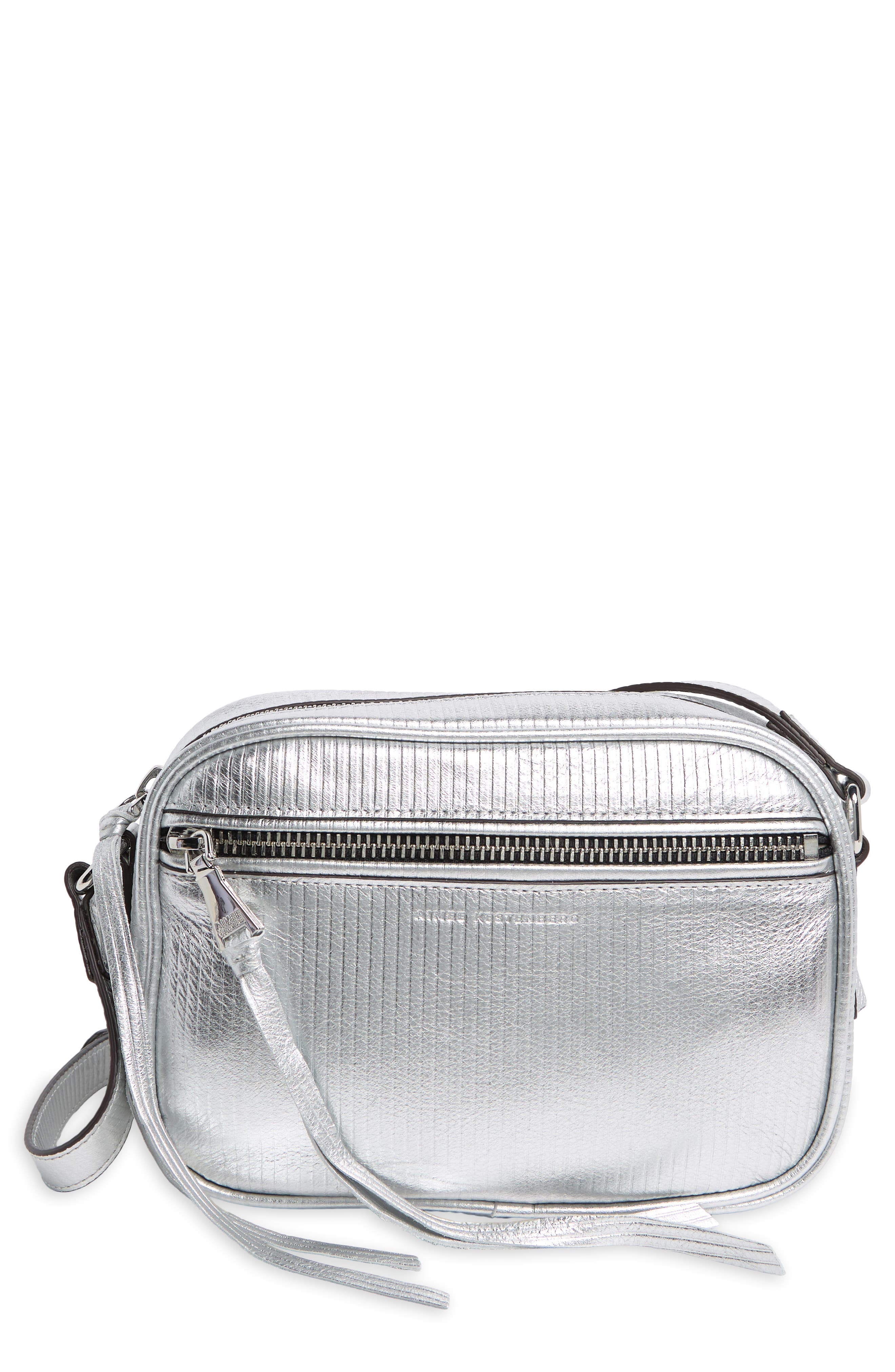 Aimee Kestenberg Berlin Metallic Crossbody Bag, Main, color, 