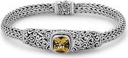 SAMUEL B. Green Amethyst Bracelet