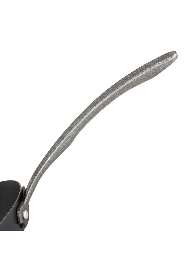Blue Carbon Steel 10" Frying Pan, Alternate, color, BLACK