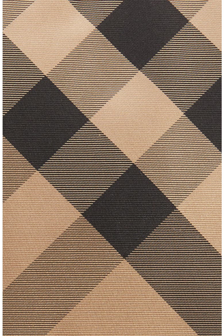 Manston Check Silk Tie, Alternate, color, CAMEL CHECK
