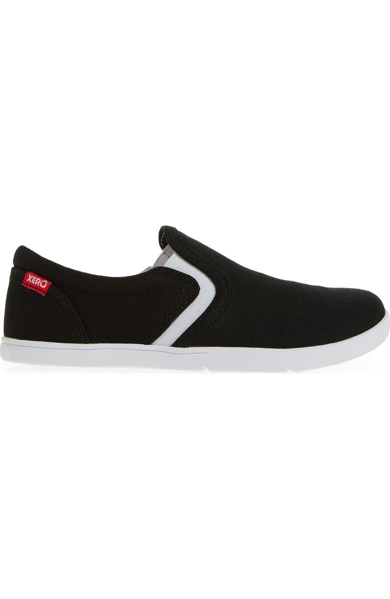 XERO SHOES Dillon Barefoot Slip-On Sneaker, Alternate, color, Black