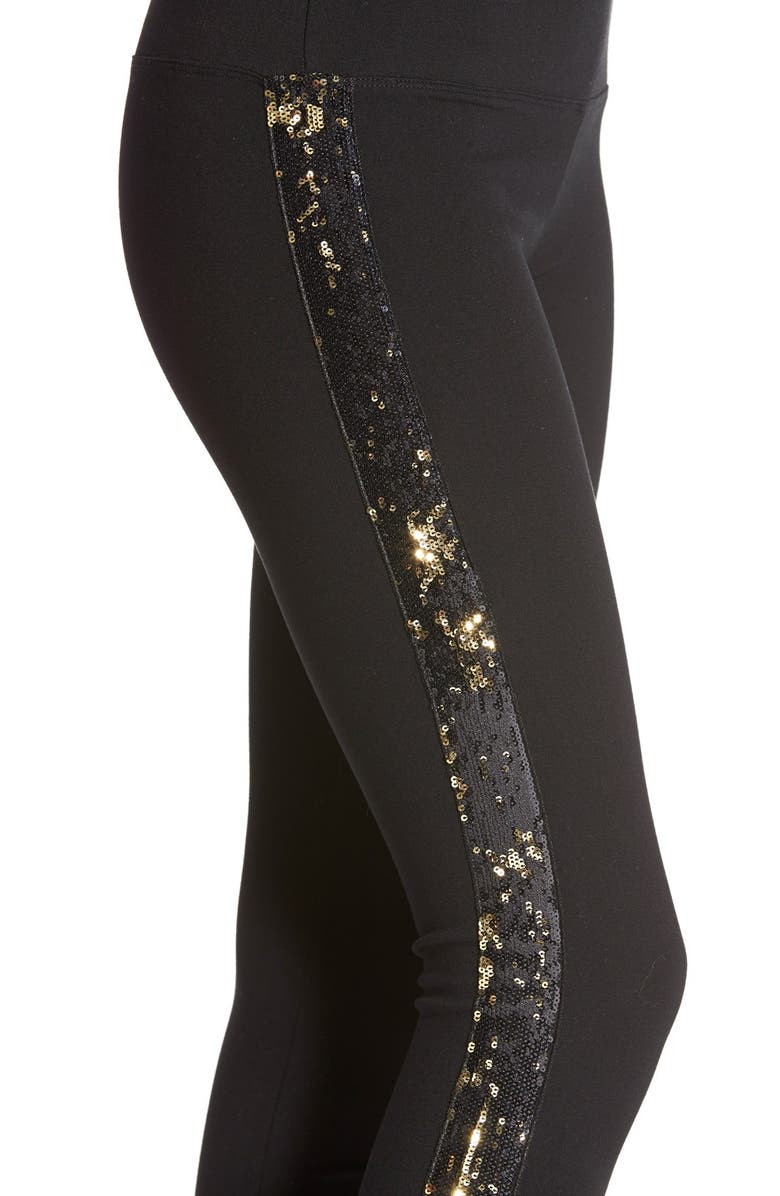 Lysse ́ Sequin Ponte Leggings, Alternate, color,