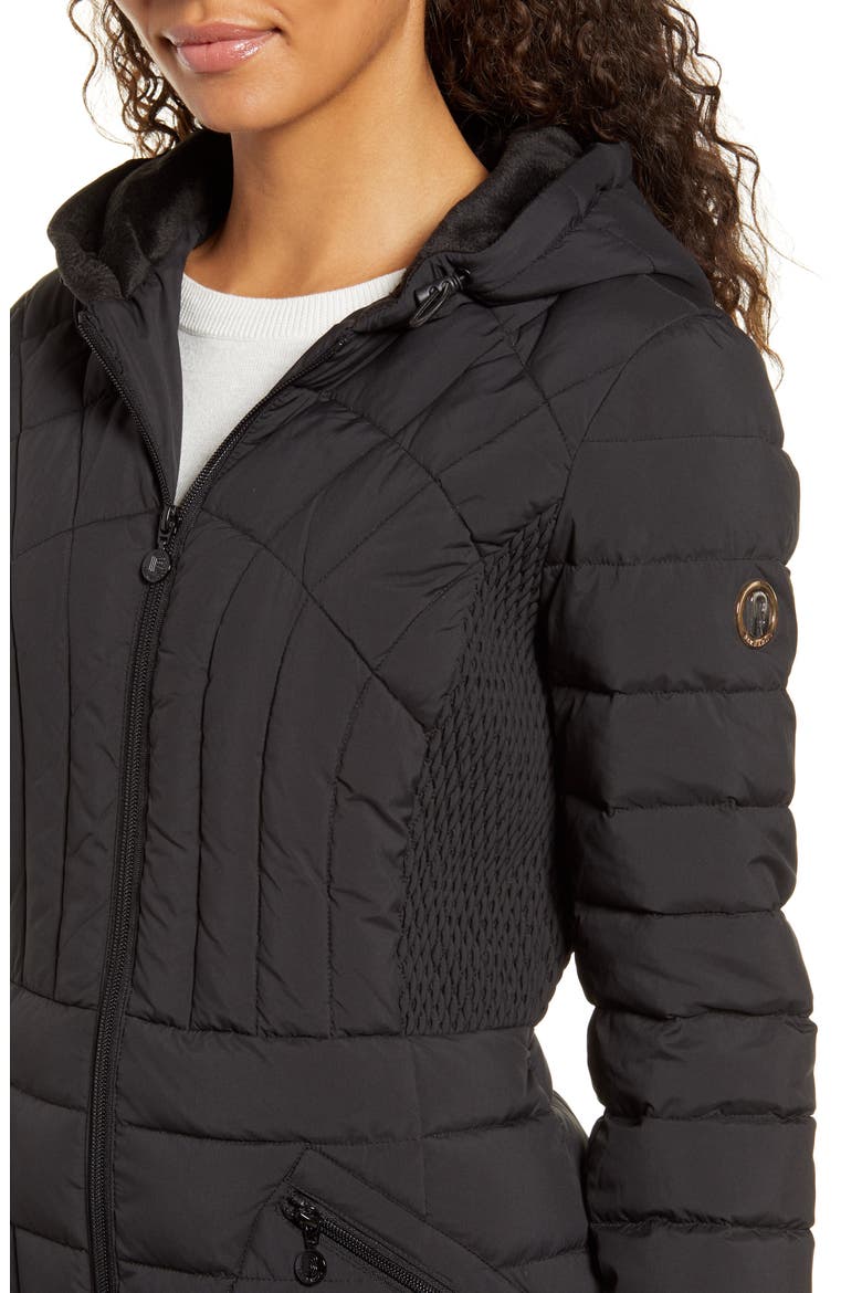 Down & PrimaLoft® Walker Jacket, Alternate, color, BLACK