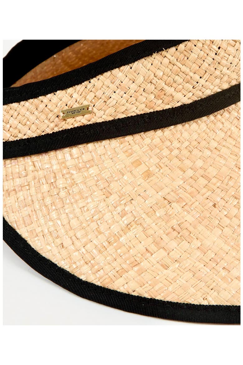 Cassidy UPF 25+ Packable Wide Brim Visor, Alternate, color, NATURAL