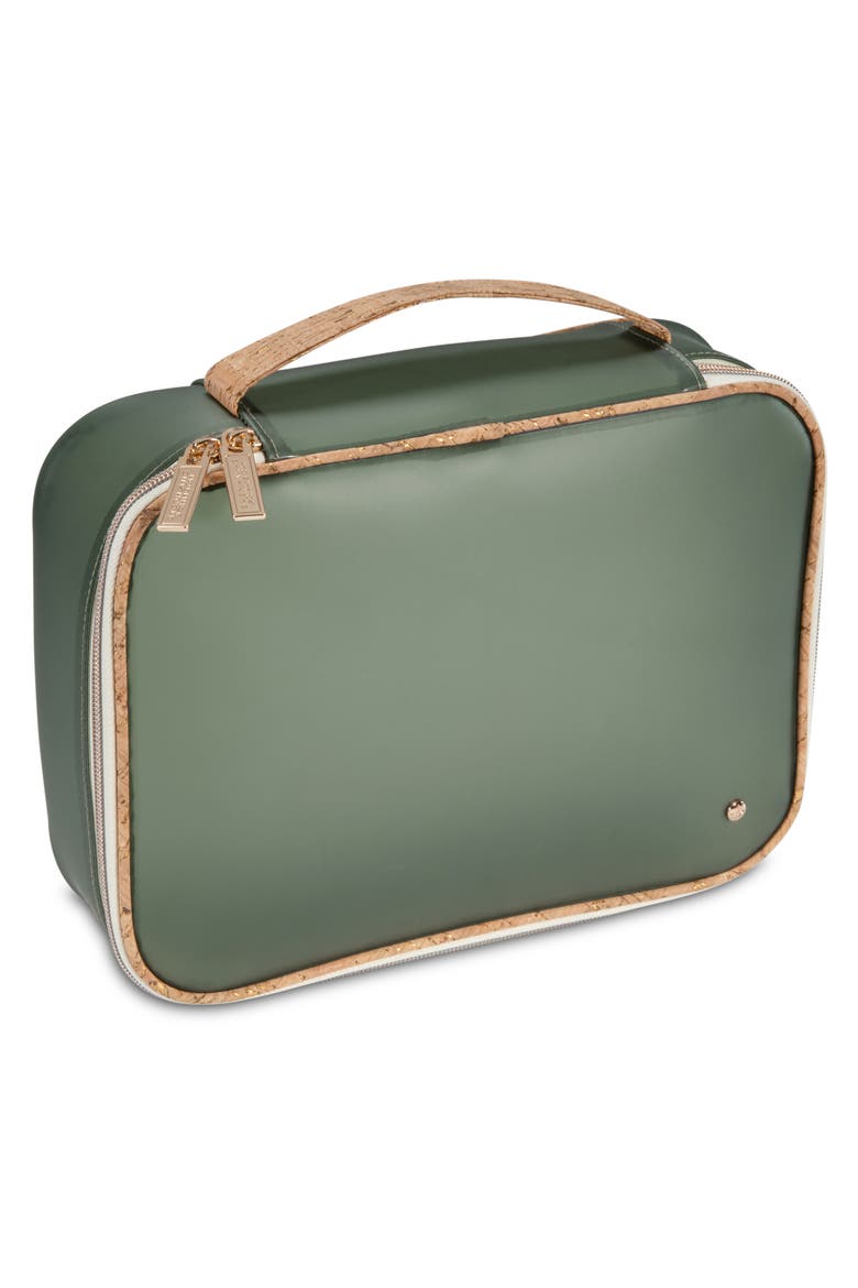 Jumbo Makeup Case, Alternate, color, THYME