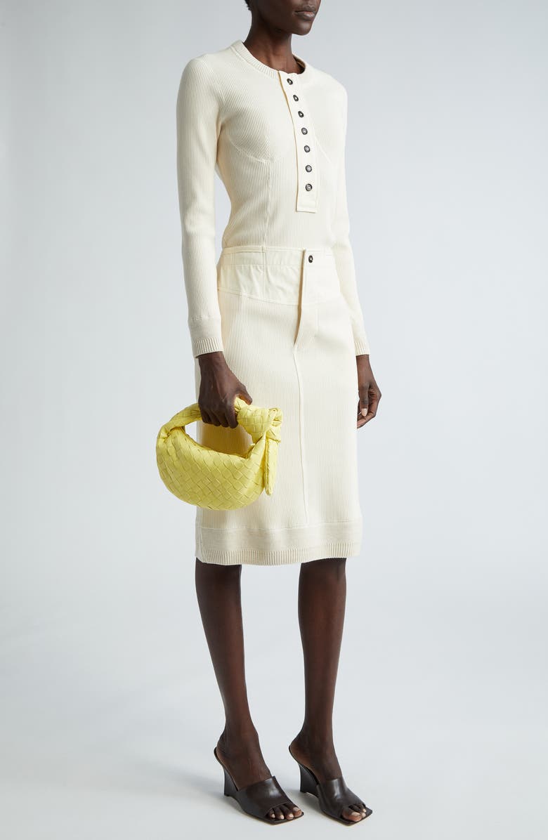 Bottega Veneta Mini Jodie Intrecciato Leather Top Handle Bag, Alternate, color,