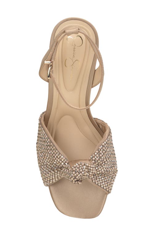 Jessica Simpson Ohela Ankle Strap Sandal In Neutral