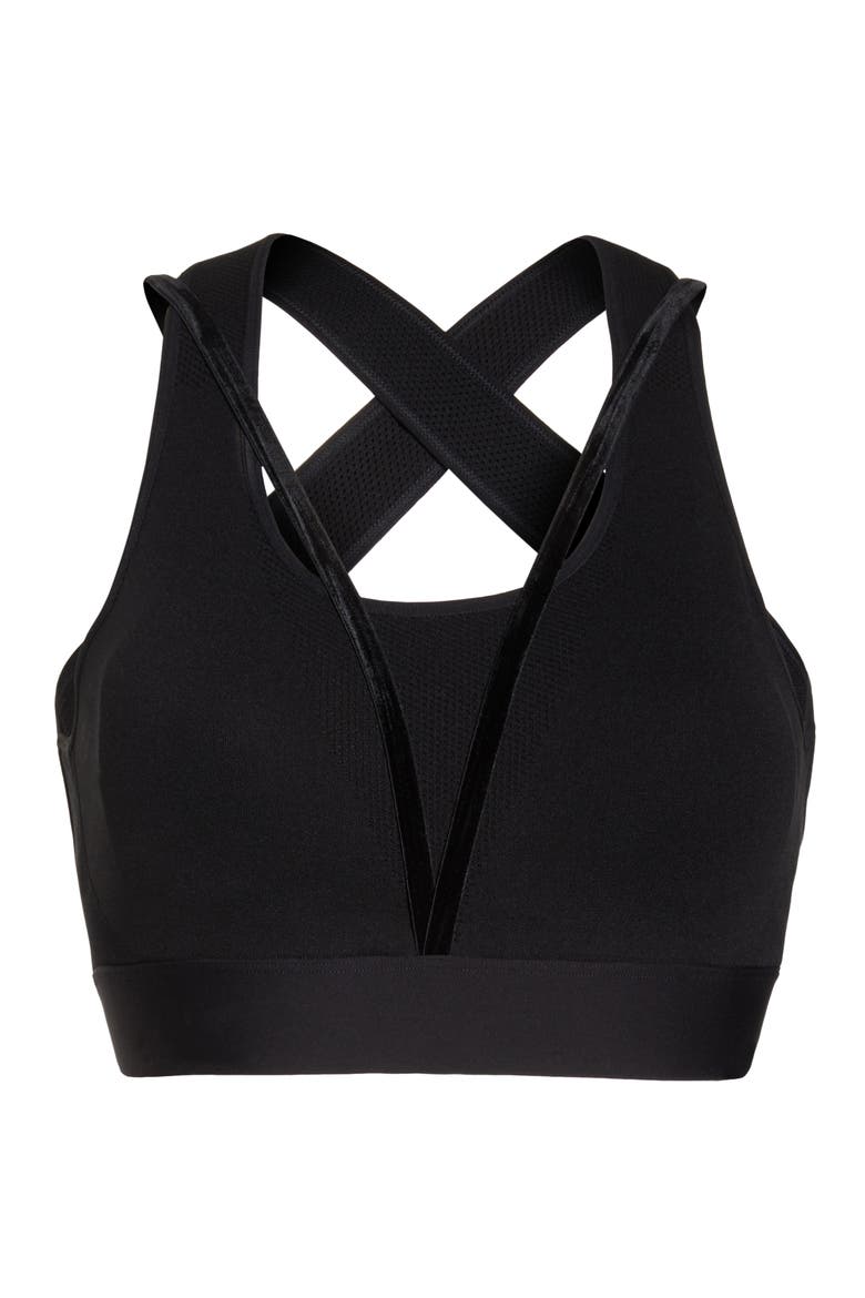 Vixen Sports Bra, Alternate, color, BLACK