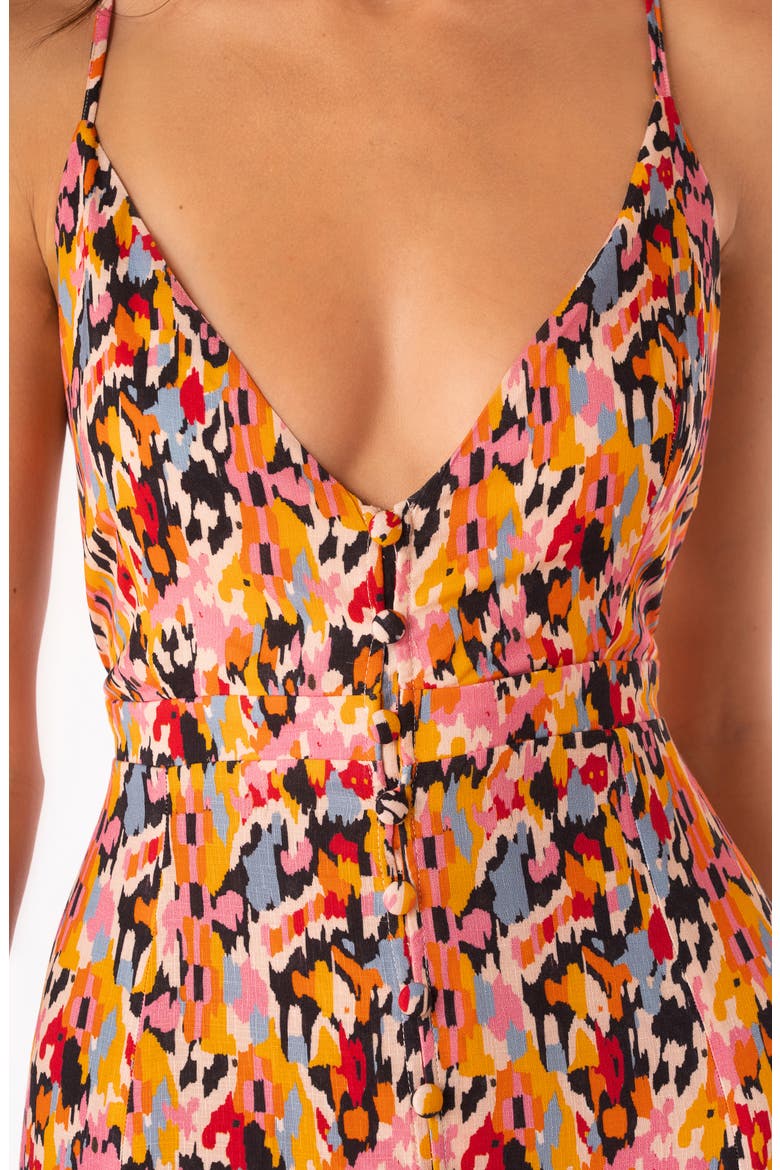 Prism Cat Mathilda Cover-Up Sundress, Alternate, color, OPEN ORANGE