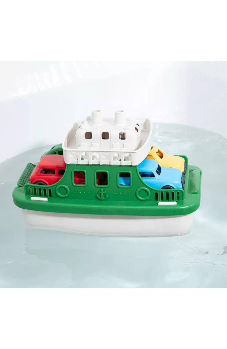 Sperric Carry Ship Bath Toy Set with Mini Cars, Alternate, color, Multicolor