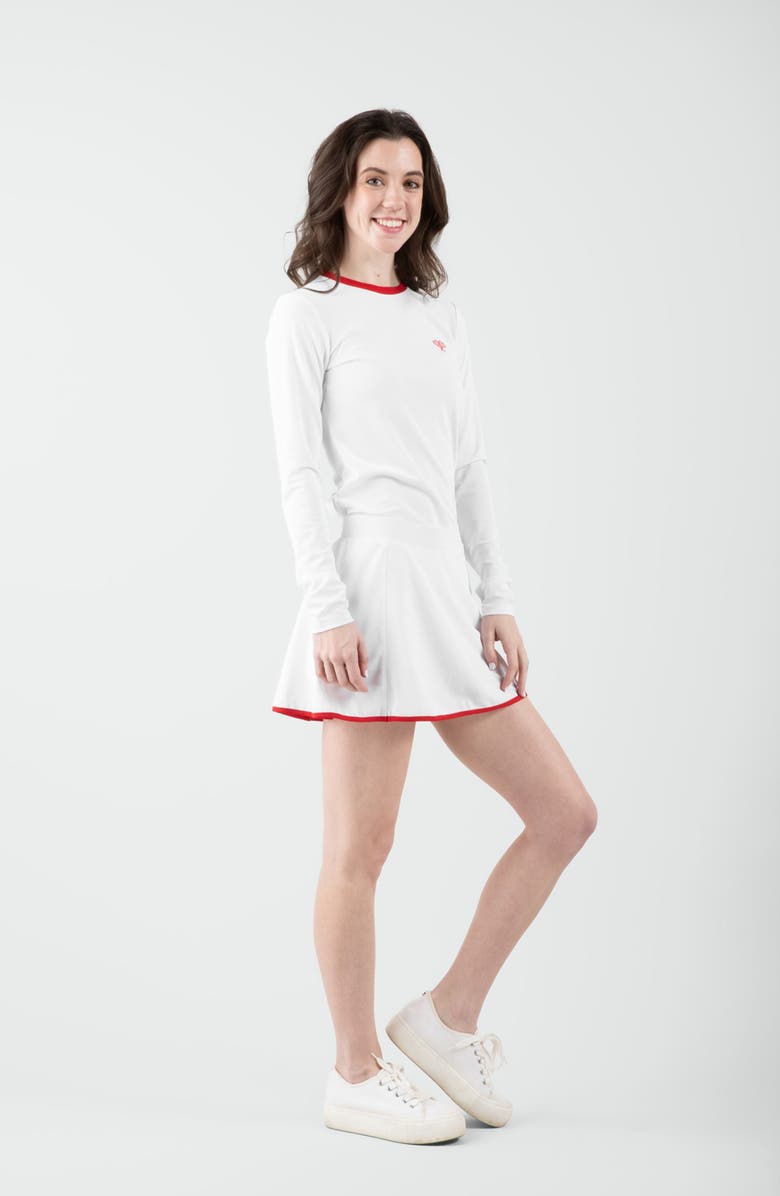 Love All Tennis Women's Reena Top in Colors, Alternate, color, Red