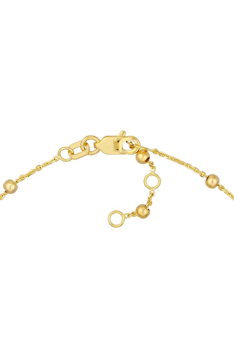 HAWLEY ST 14K Gold Virgin Mary & Cross Charm Chain Bracelet, Alternate, color, 