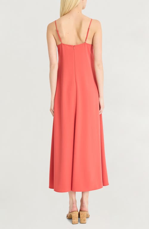 Luxely Tank Dress In Cranberry