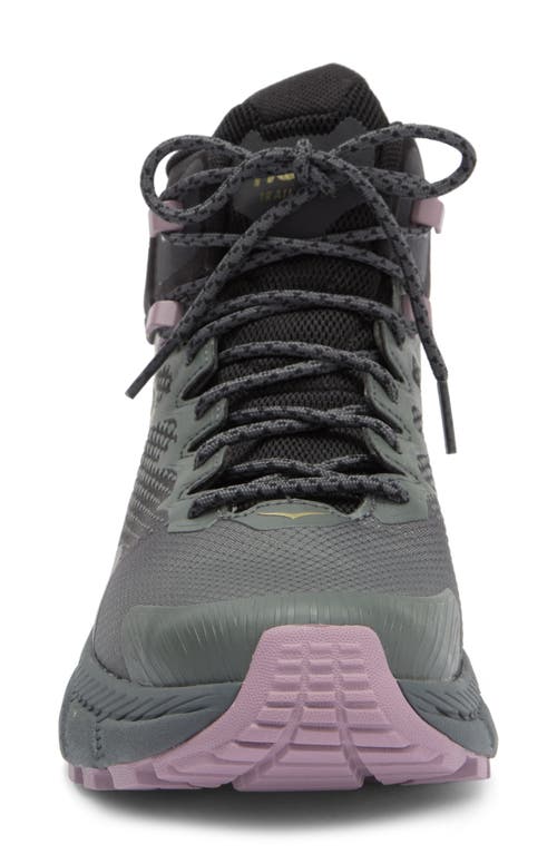 Hoka Trail Code Gore-tex® Hiking Boot In Black