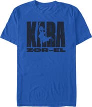 Supergirl Men's Supergirl Kara Zor-El Silhouette Graphic T-Shirt