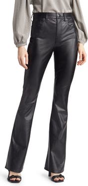 Veronica Beard Beverly Coated High Waist Skinny Flare Jeans