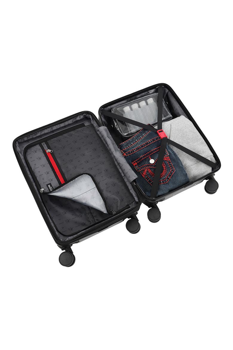 21-Inch Hardside Spinner Suitcase, Alternate, color, SILVER