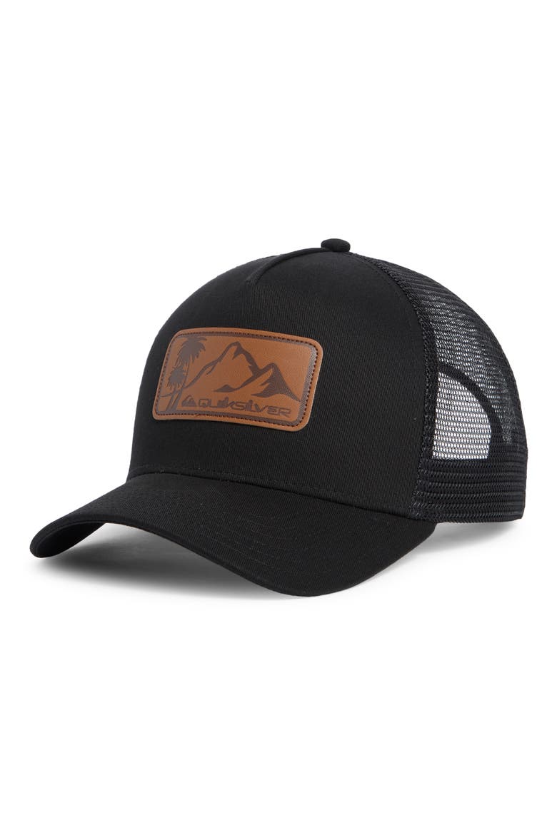 Canyon Views Mesh Baseball Cap, Main, color, BLACK