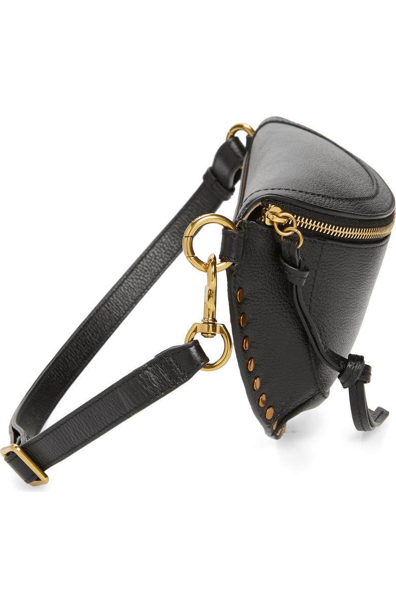 Isabel Marant Skano Hobo Bag, Alternate, color, Black