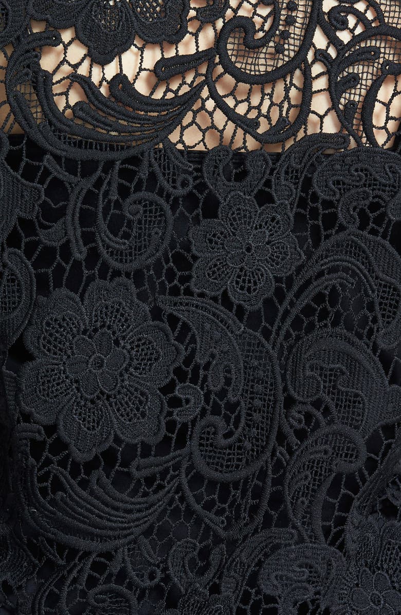 Everleigh Cotton Blend Lace Top, Alternate, color, 