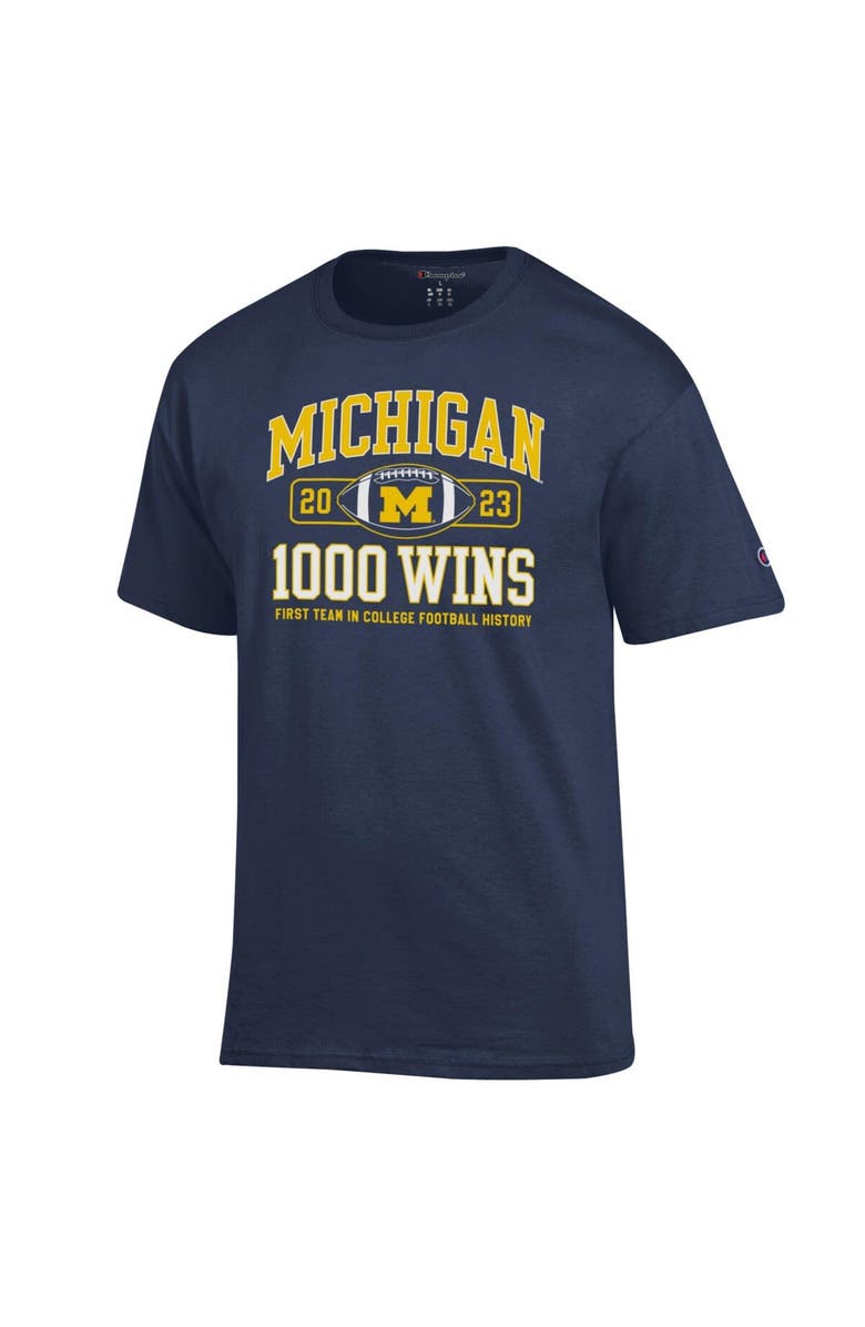 Champion Men's Champion Navy Michigan Wolverines Football 1,000