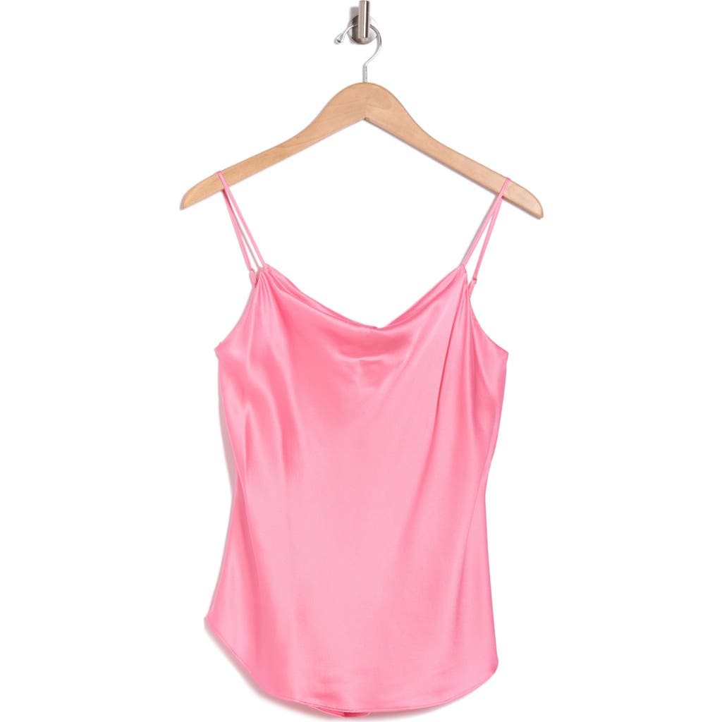 Cinq À Sept Marta Silk Camisole In Flamingo