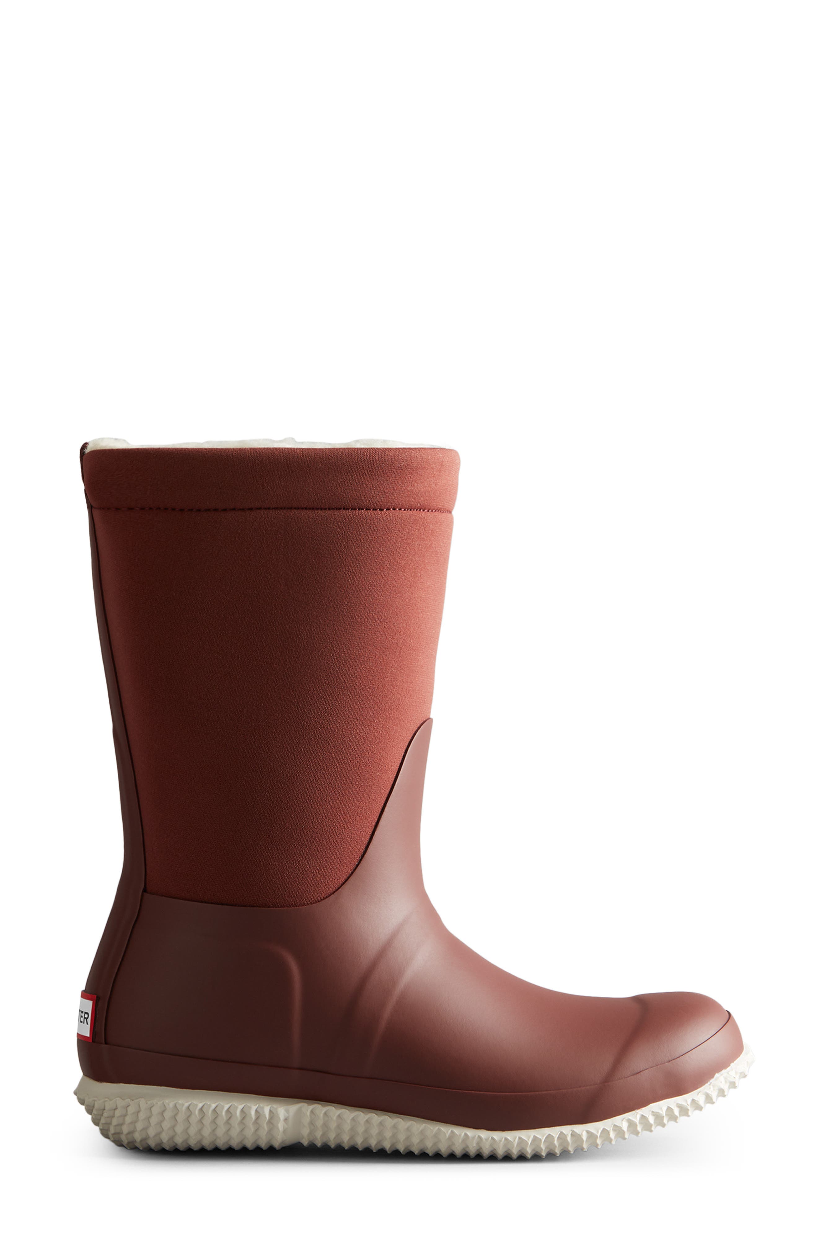 Original Insulated Slipper Boot, Alternate, color, MUTED BERRY/ WHITE WILLOW