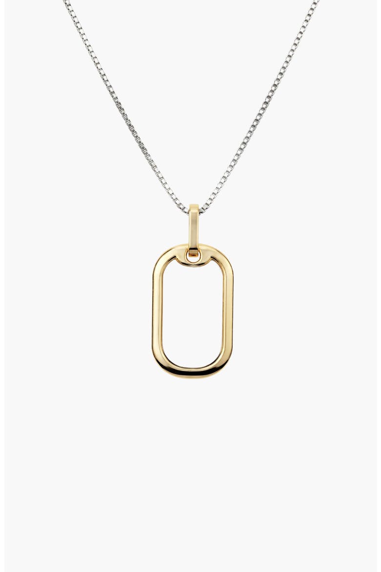 North Star Pendant Necklace, Main, color, Gold Vermeil, Sterling Silver