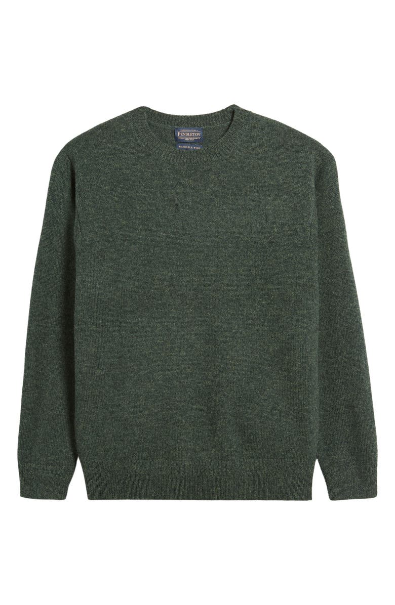 Pendleton Shetland Wool Crewneck Sweater, Alternate, color,