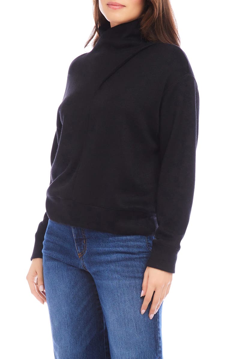 Karen Kane Faux Wrap Sweater, Alternate, color,