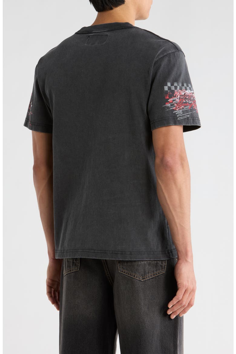 Pro Tour Vintage Cotton Graphic T-Shirt, Alternate, color, BLACK