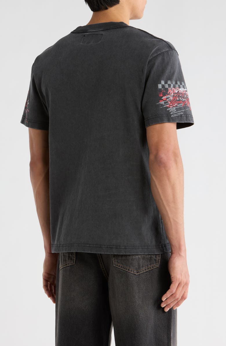 PacSun Pro Tour Vintage Cotton Graphic T-Shirt, Alternate, color, Black