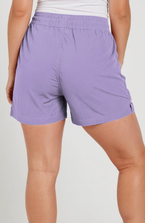 Calypsa Women's 4" Board Shorts In Purple