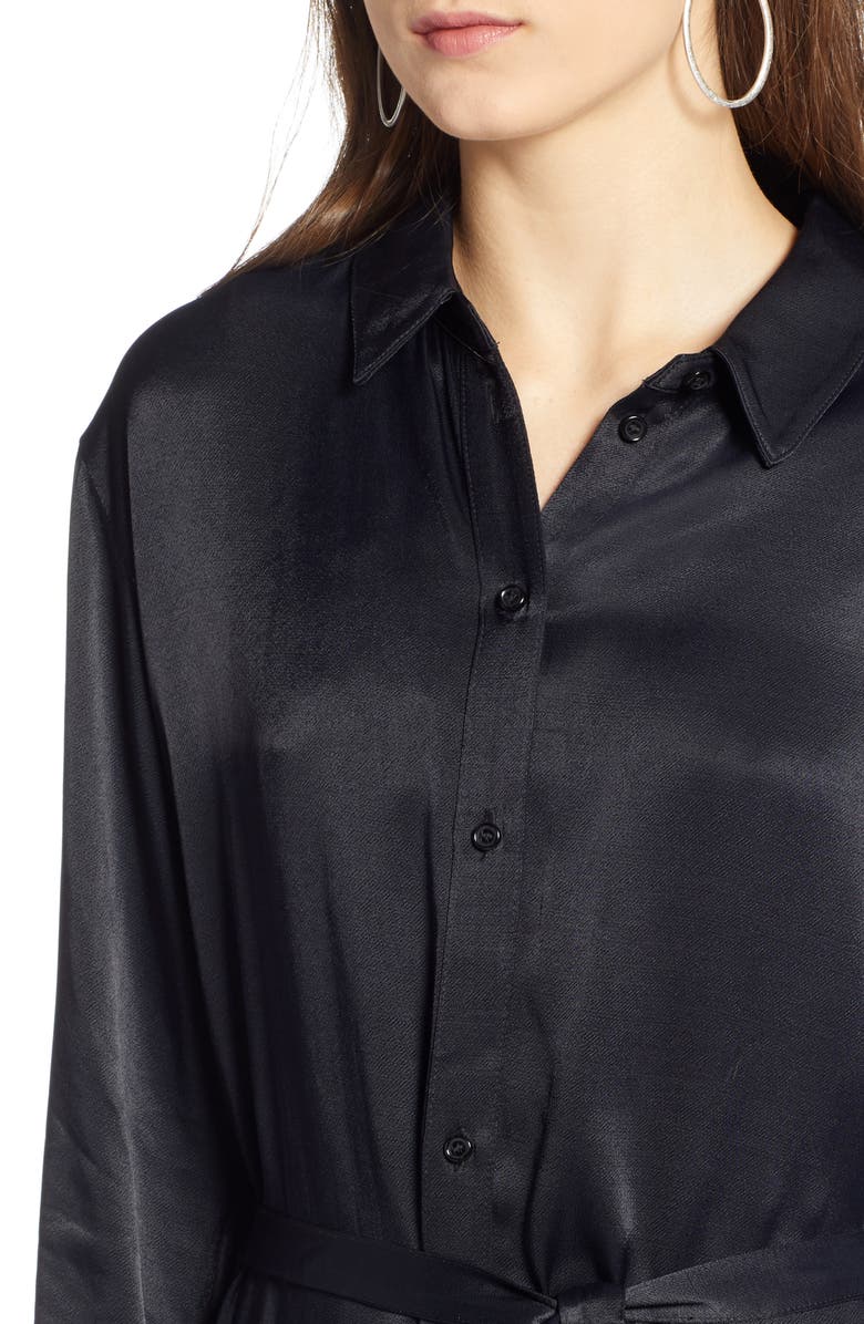 Treasure & Bond Midi Shirtdress, Alternate, color,