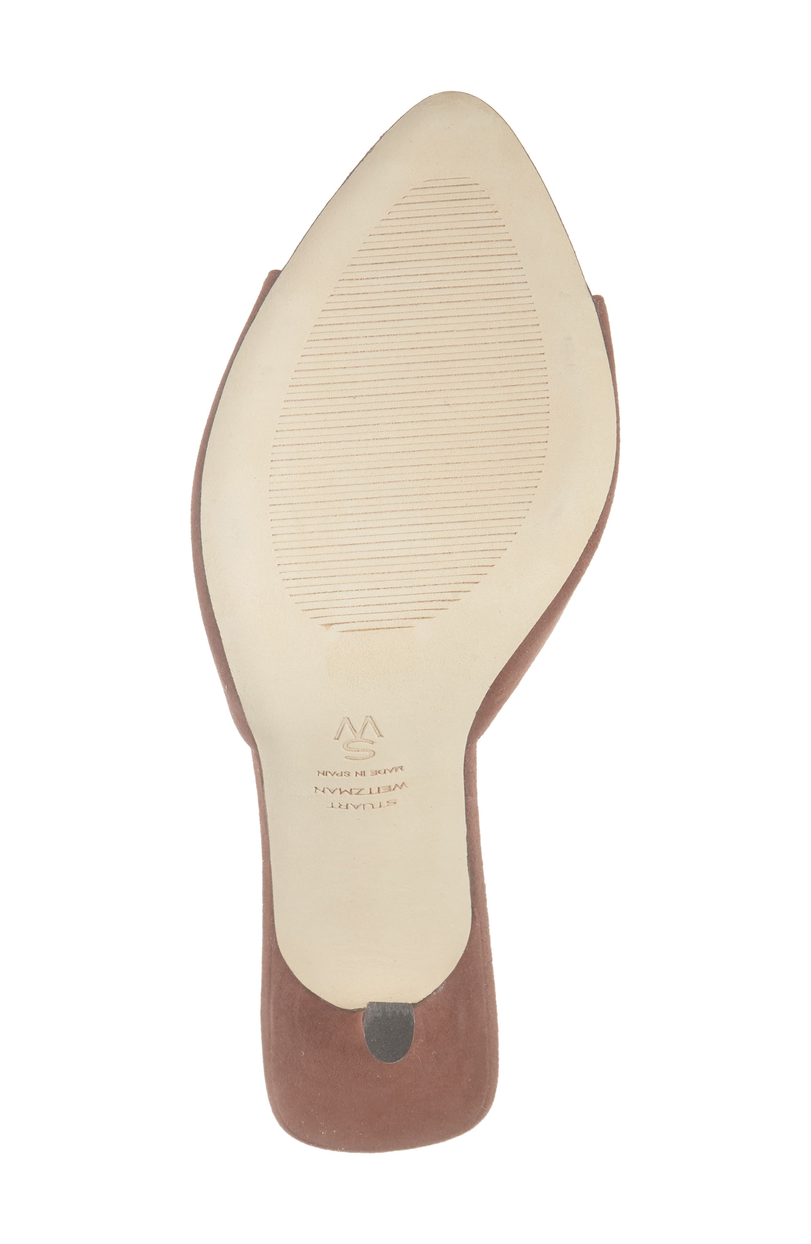 Stuart Weitzman Lexington Mule 85, Alternate, color, Brownstone