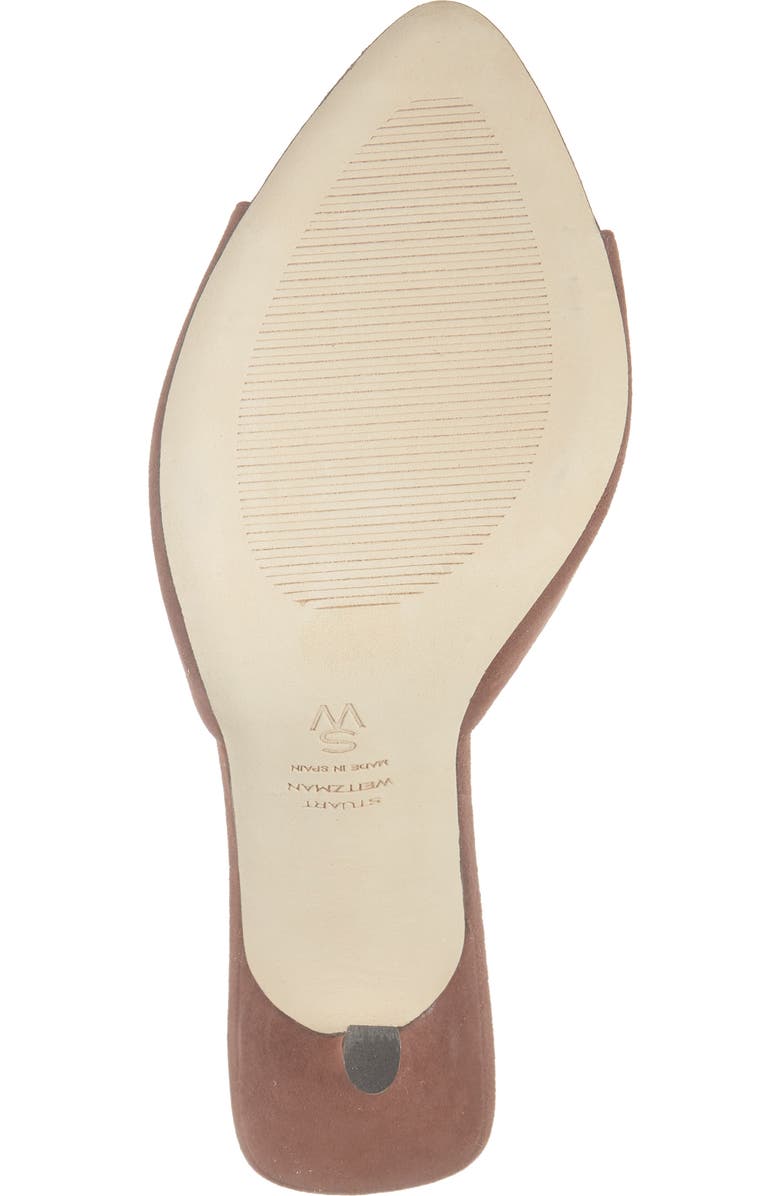 Stuart Weitzman Lexington Mule 85, Alternate, color, Brownstone