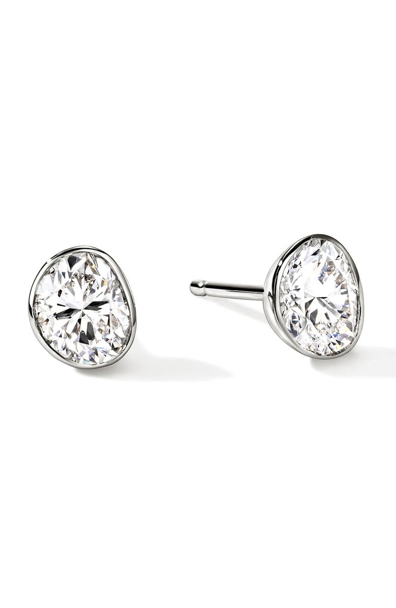 John Hardy Lovestruck<sup>™</sup> Lab Grown Diamond Stud Earrings, Main, color, 