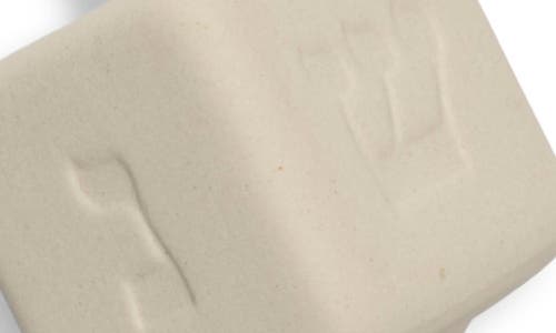 The Floral Society Set Of 2 Ceramic Dreidels In White
