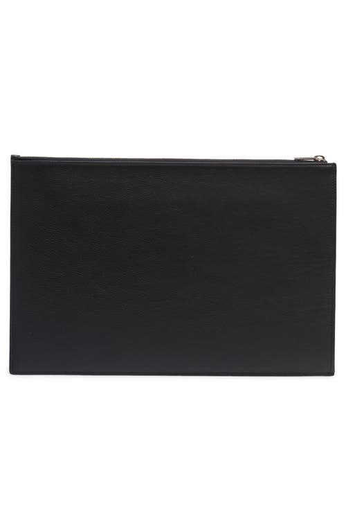 Alexander Mcqueen Large Mcqueen Leather Pouch In Multi