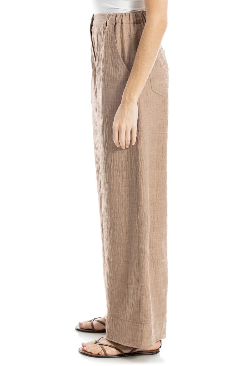 Easy Wide Leg Pants, Alternate, color, HEATHER MUSHROOM