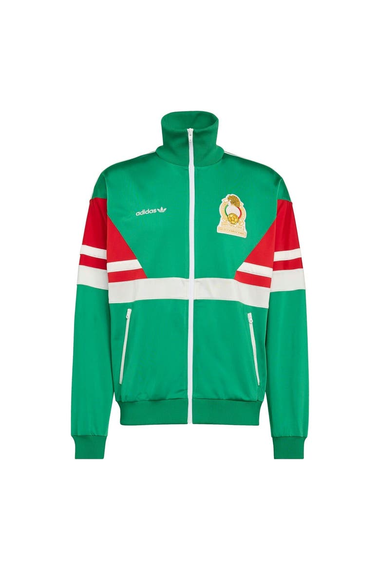 Men's adidas  Green Mexico National Team 1986 Bringback Full-Zip Track Top, Alternate, color, Green
