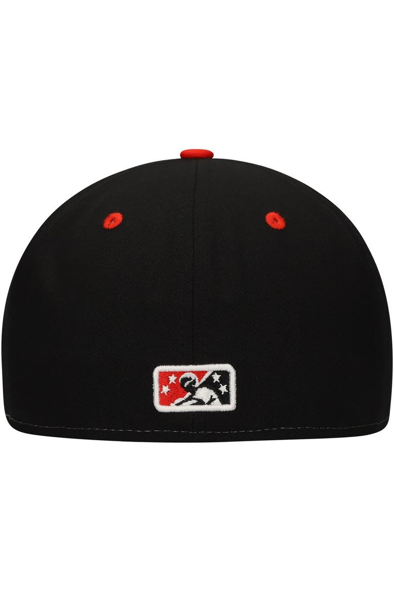 Men's New Era White Avocados Luchadores de Down East Copa de la Diversión 59FIFTY Fitted Hat, Alternate, color, White
