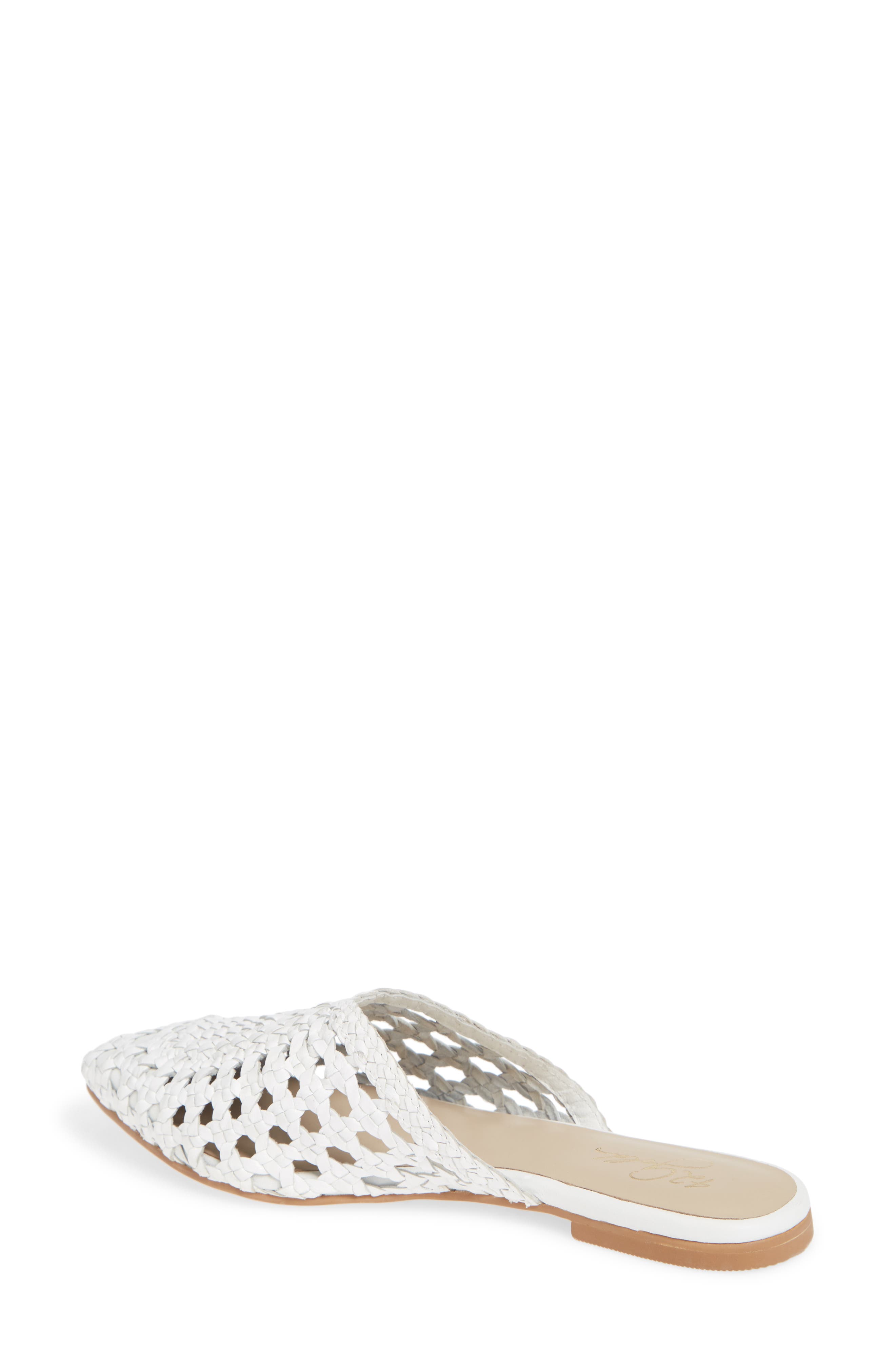 42 Gold Charmed Pointed Toe Mule, Alternate, color, 