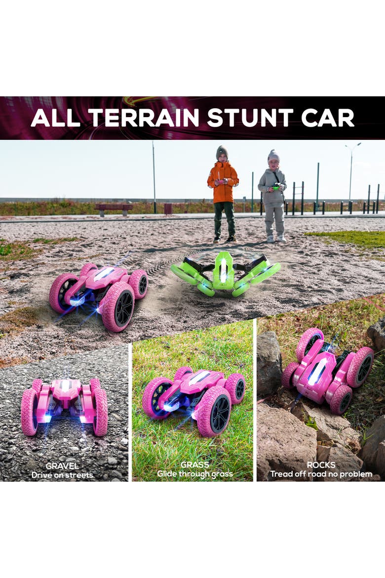 Tornado Extreme RC Car, Alternate, color, Pink