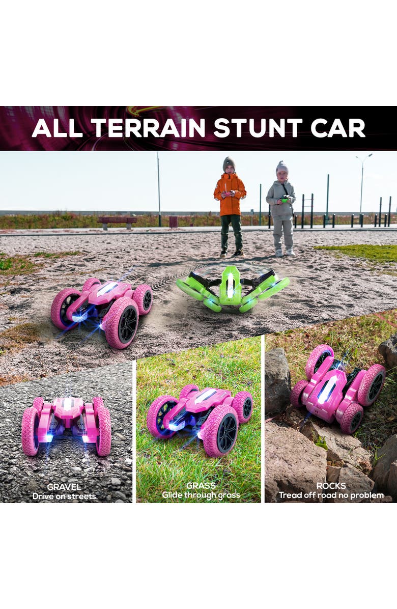 USA Toyz Tornado Extreme RC Car, Alternate, color, Pink