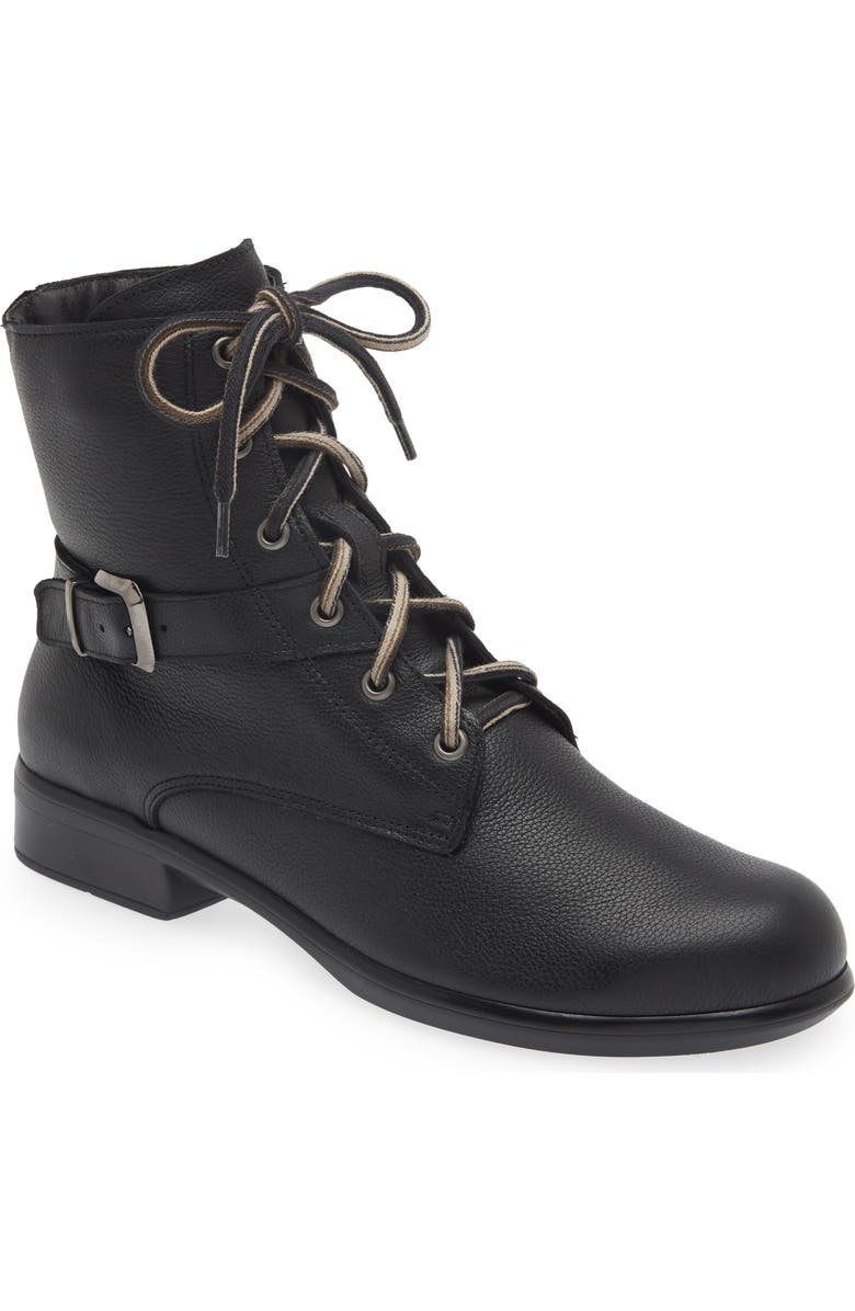 Naot Alize Zip Combat Boot, Main, color,