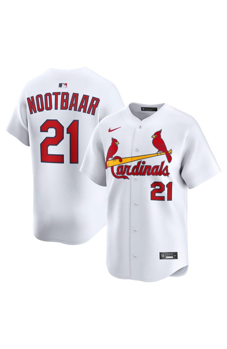 Nike Men's Nike Lars Nootbaar White St. Louis Cardinals Home