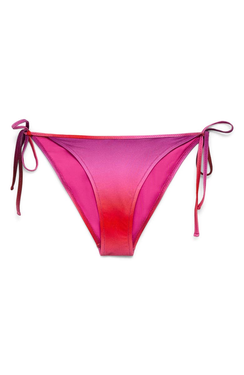 MANGO Metallic Ombré Hipster Bikini Bottoms, Main, color,